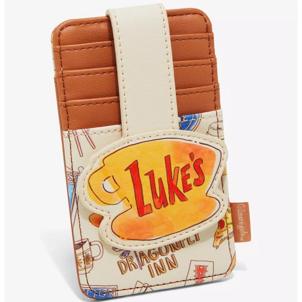 Loungefly Gilmore Girls Icons Mini Backpack and Cardholder Set NWT - Picture 7 of 9
